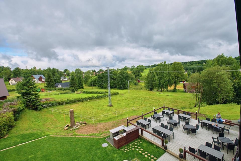 Property building, Restaurant/places to eat, Garden, View (from property/room), Balcony/Terrace, Garden view, Breakfast
