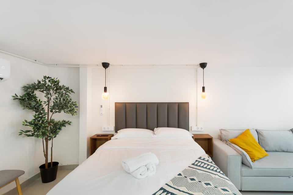 Living room, Bedroom