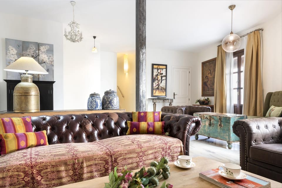 Living room, air conditioner