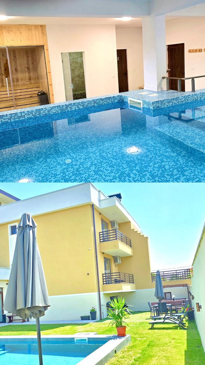 Property building, Patio, Spa and wellness centre/facilities