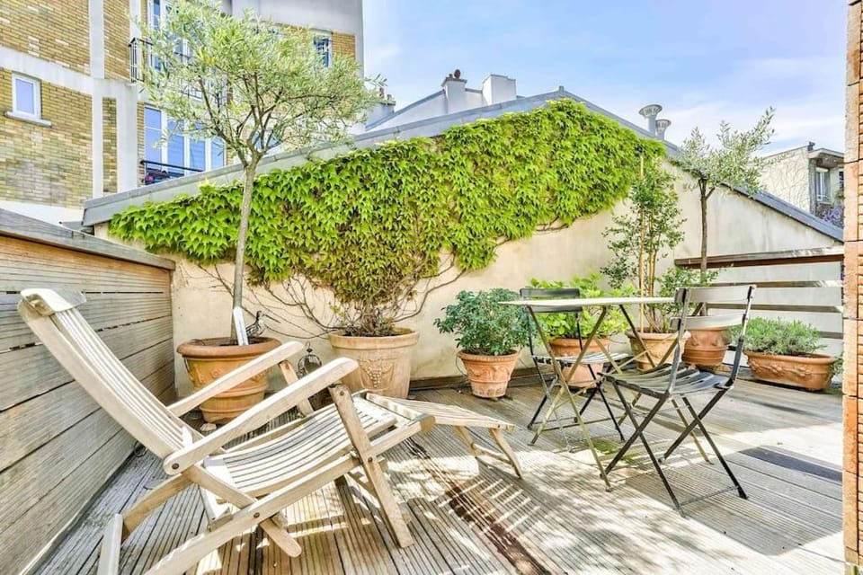 Montmartre, Patio! Sacré-Coeur! Stylish duplex! Apartment in Paris