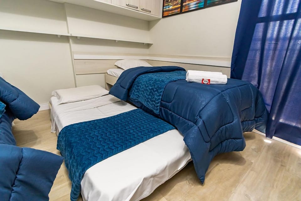 Studio 2 Camas Solteiro 1 Cama de Casal - ALL0815 Apartment in Curitiba