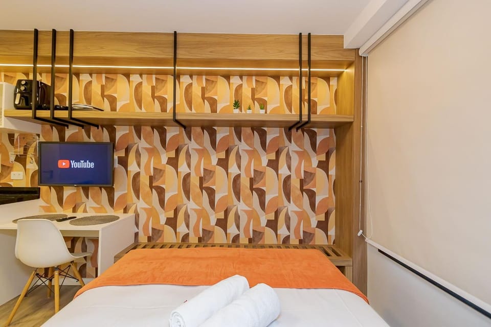 Studio para Casal em Viagem - ALL1010 Apartment in Curitiba
