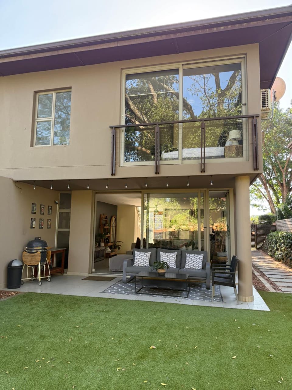 Patio, Seating area, Garden view