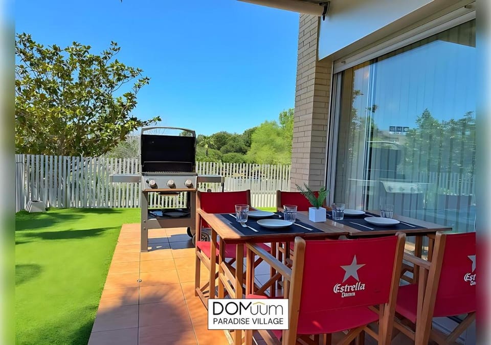 BBQ facilities, Garden view