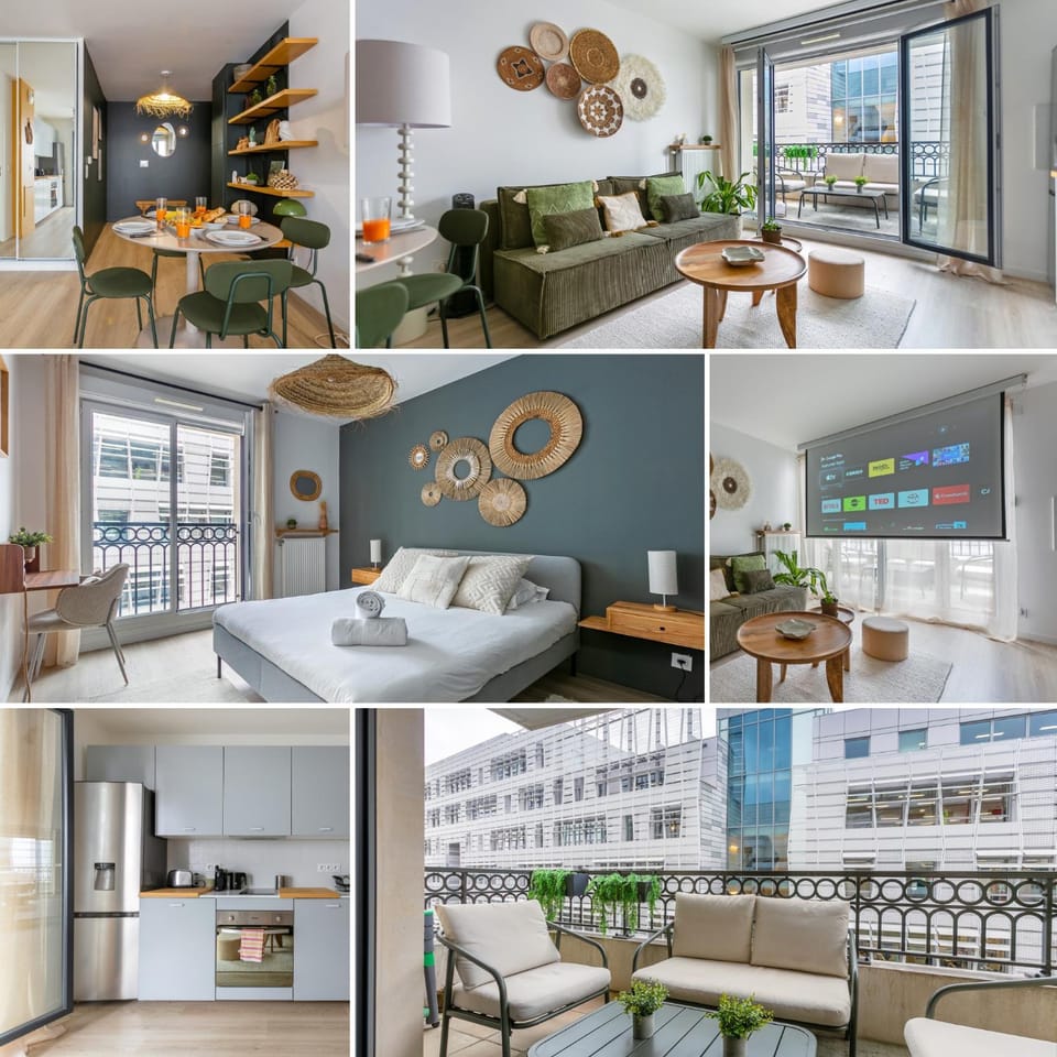 Oasis Lumineux by So Homy - 1 Bed Room - 4 PAX Apartment in Île-de-France