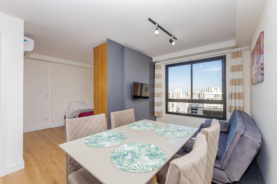 Studio Andar Alto Com Airfryer - ALL1921 Apartment in Curitiba