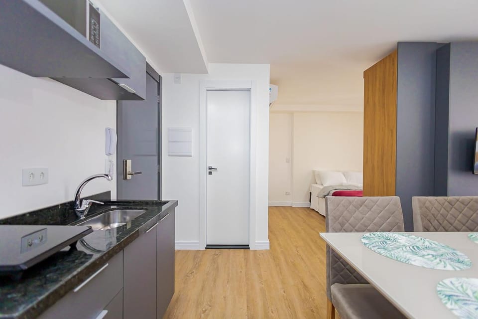 Studio Andar Alto Com Airfryer - ALL1921 Apartment in Curitiba