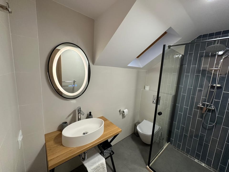 Shower, Toilet, Bathroom, towels