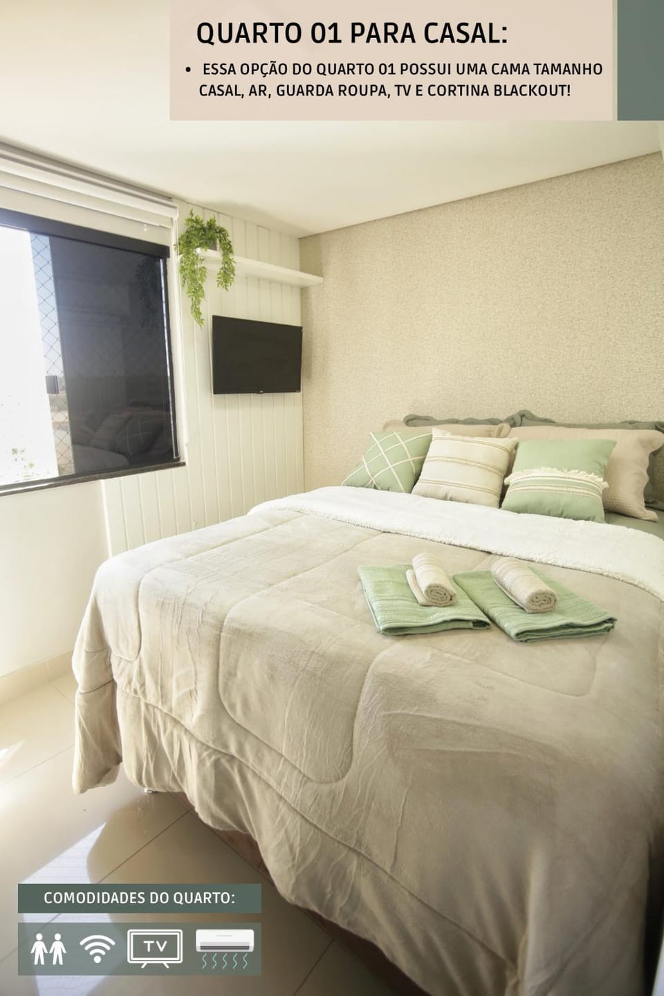 O melhor Apê de Brasília com Ar Cond, Wi-Fi e Hidromassagem Apartment in State of Goiás