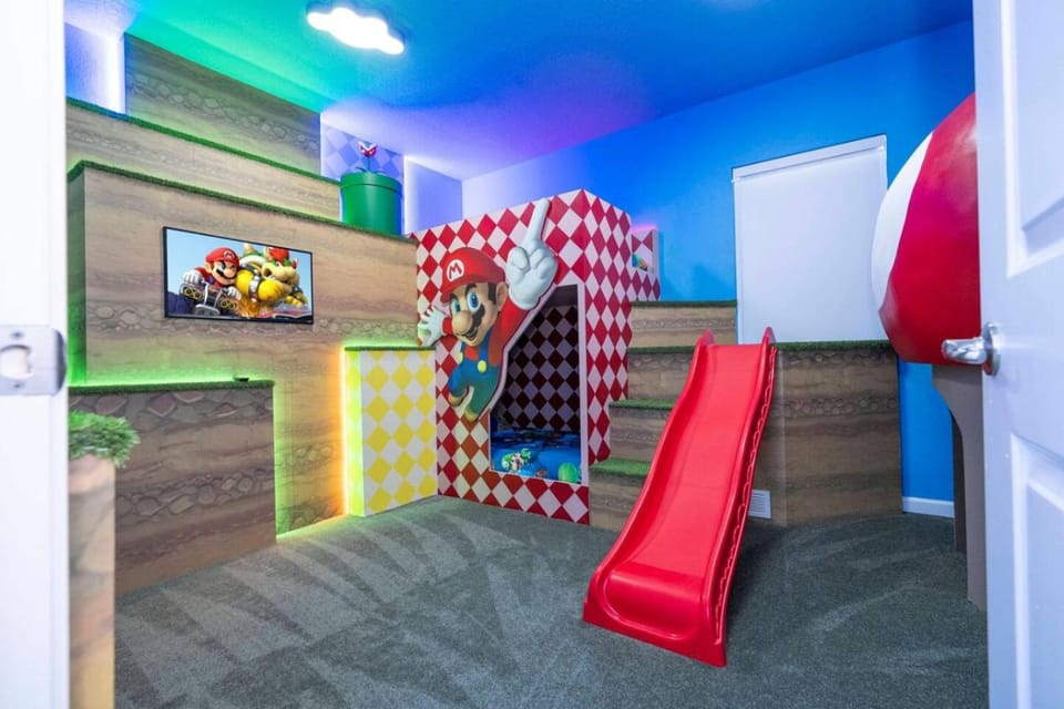 Grand 12BR Villa Game Room Movie Theater - 5869 House in Orlando