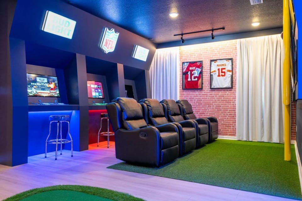 Grand 12BR Villa Game Room Movie Theater - 5869 House in Orlando