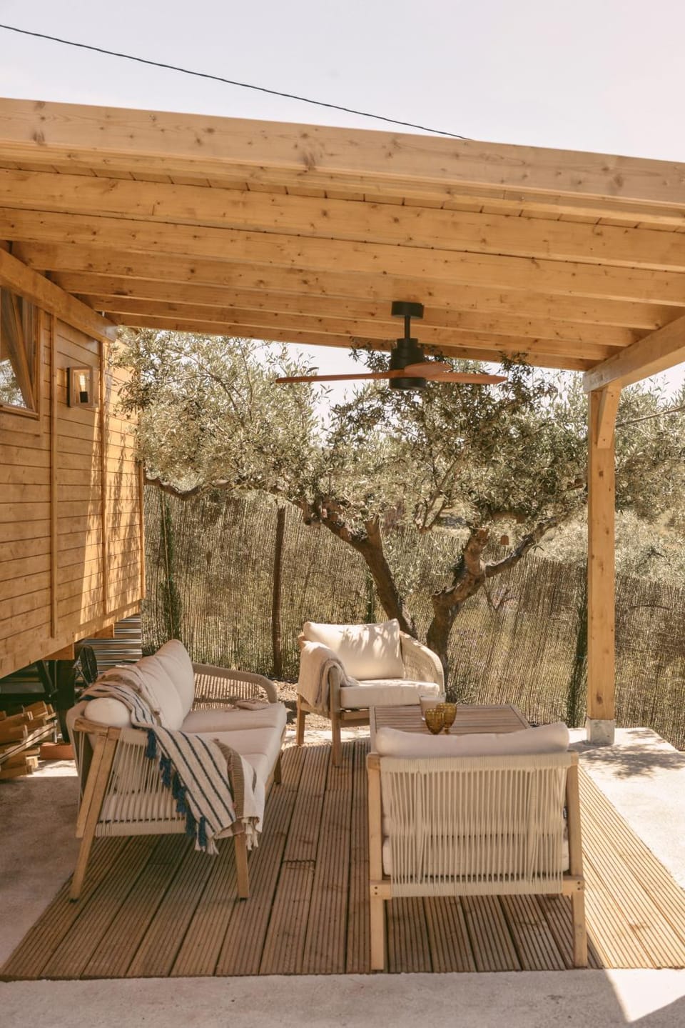 Patio, Natural landscape, Garden, Balcony/Terrace, Seating area, Garden view