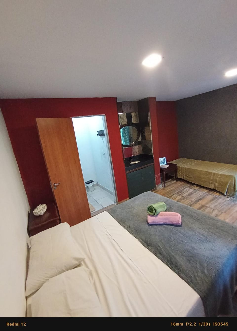 Photo of the whole room, wardrobe