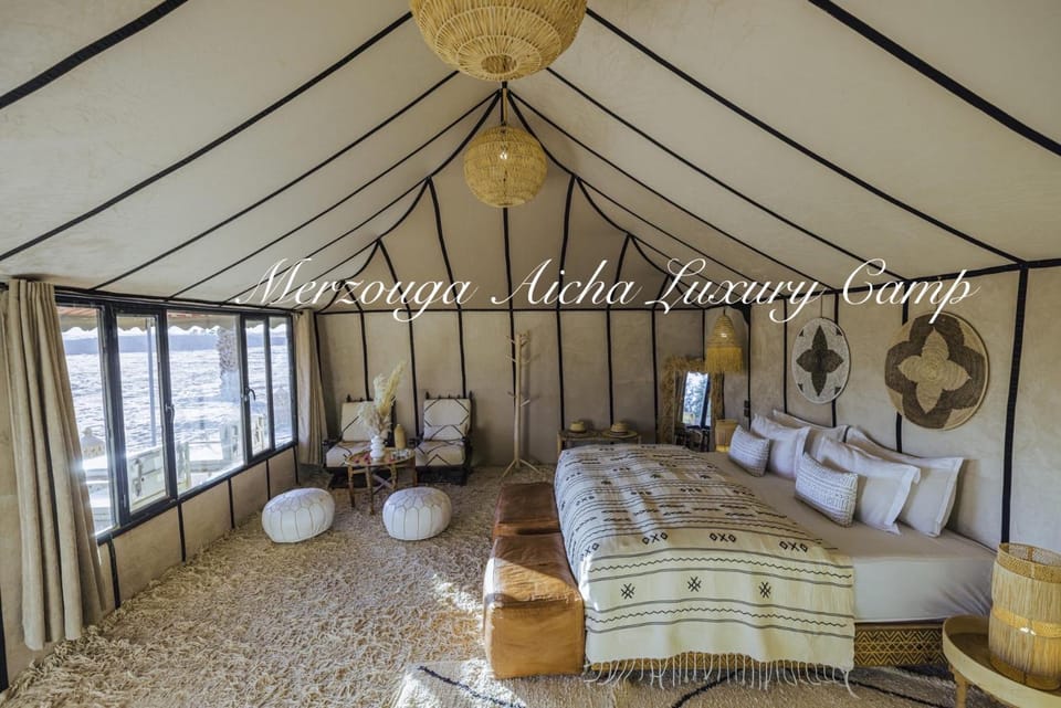 Merzouga Aicha Luxury Camp Hotel in Morocco