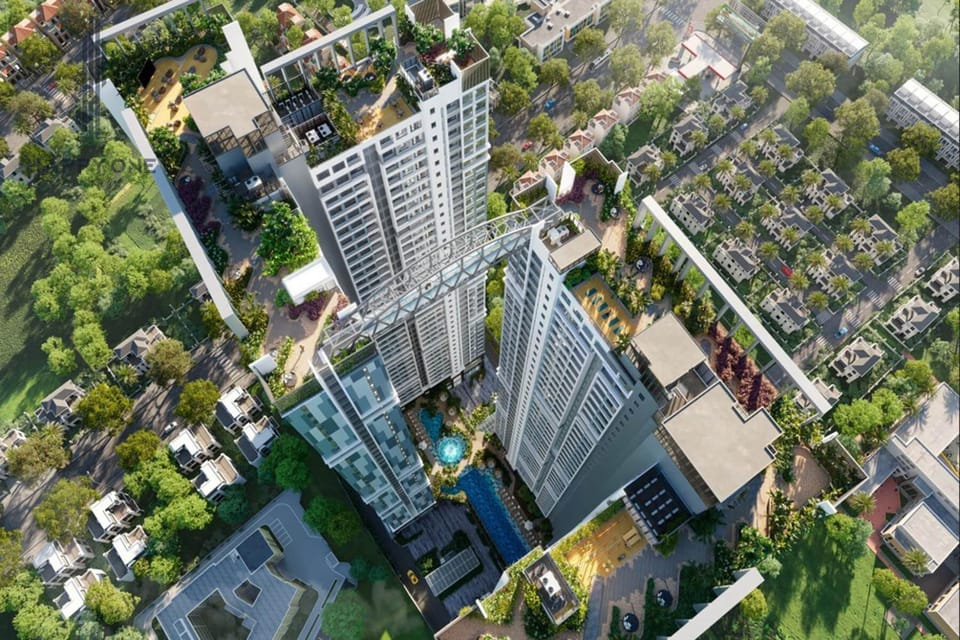 Property building, Bird's eye view