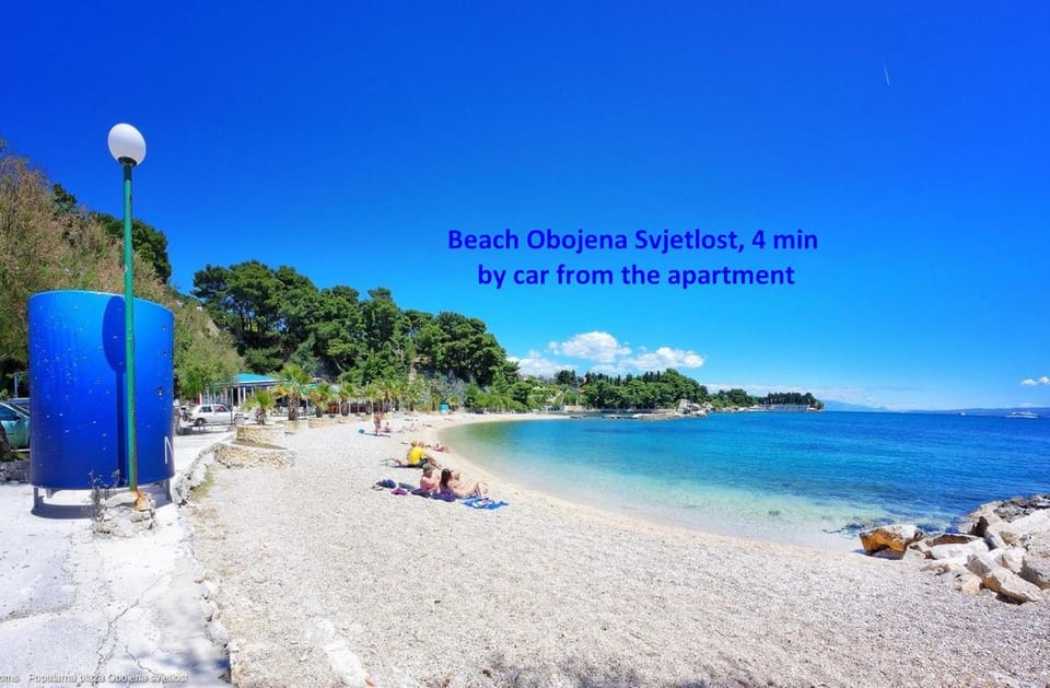 Day, People, Beach, Sea view