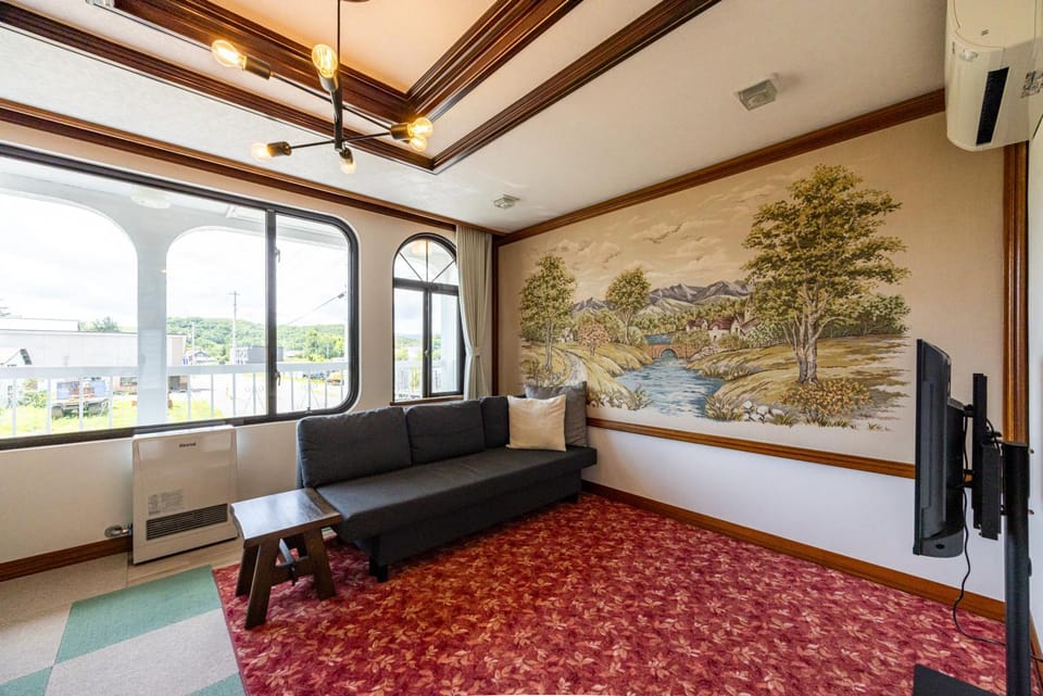 青い池まで車で20分Biei Breeze Reserve Villa in Hokkaido Prefecture
