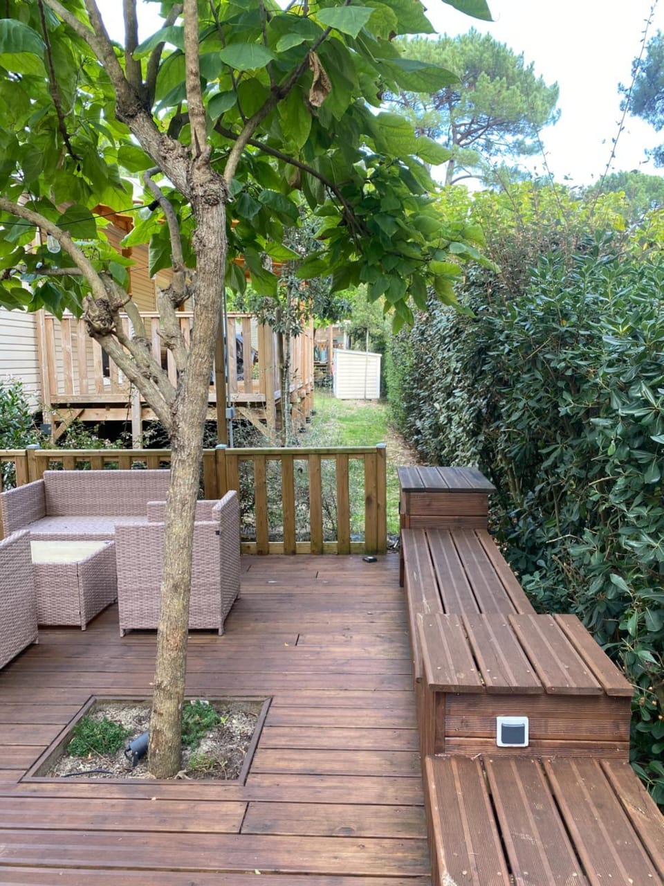 Mobile home cocon Campground/ 
RV Resort in Lege-Cap-Ferret