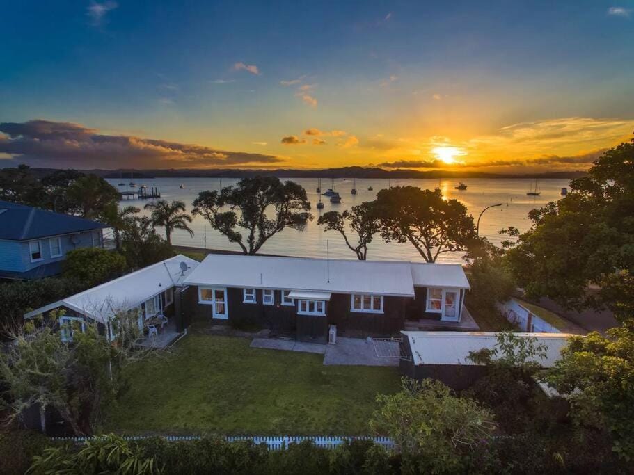 Property building, Sunset