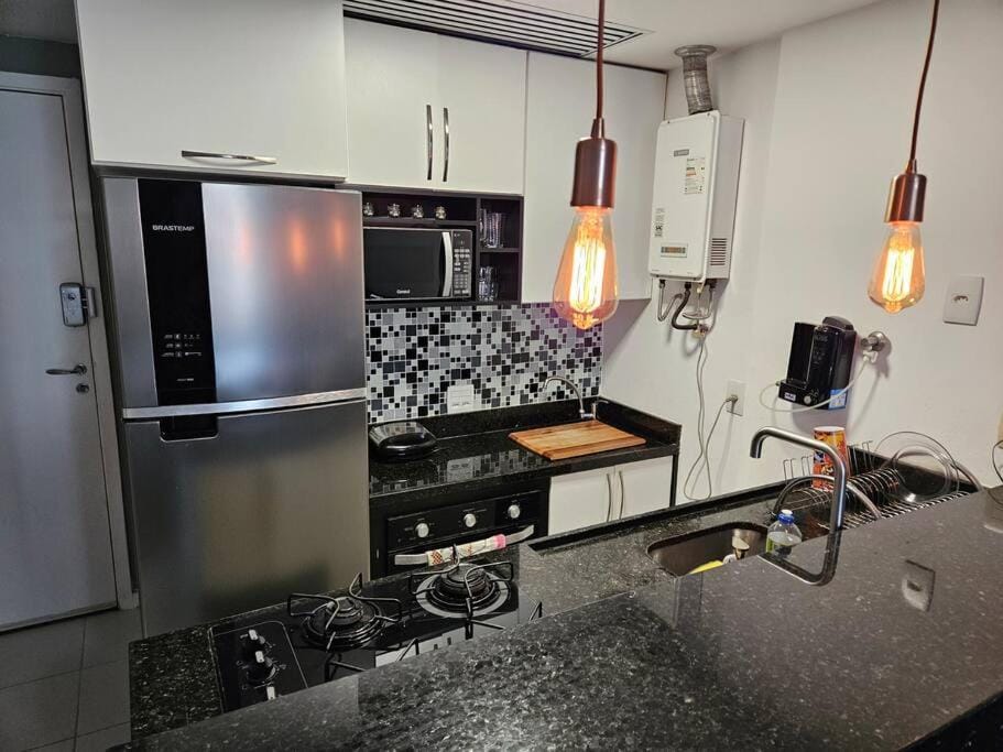 Apto completo e automatizado na Barra da Tijuca Apartment in Rio de Janeiro