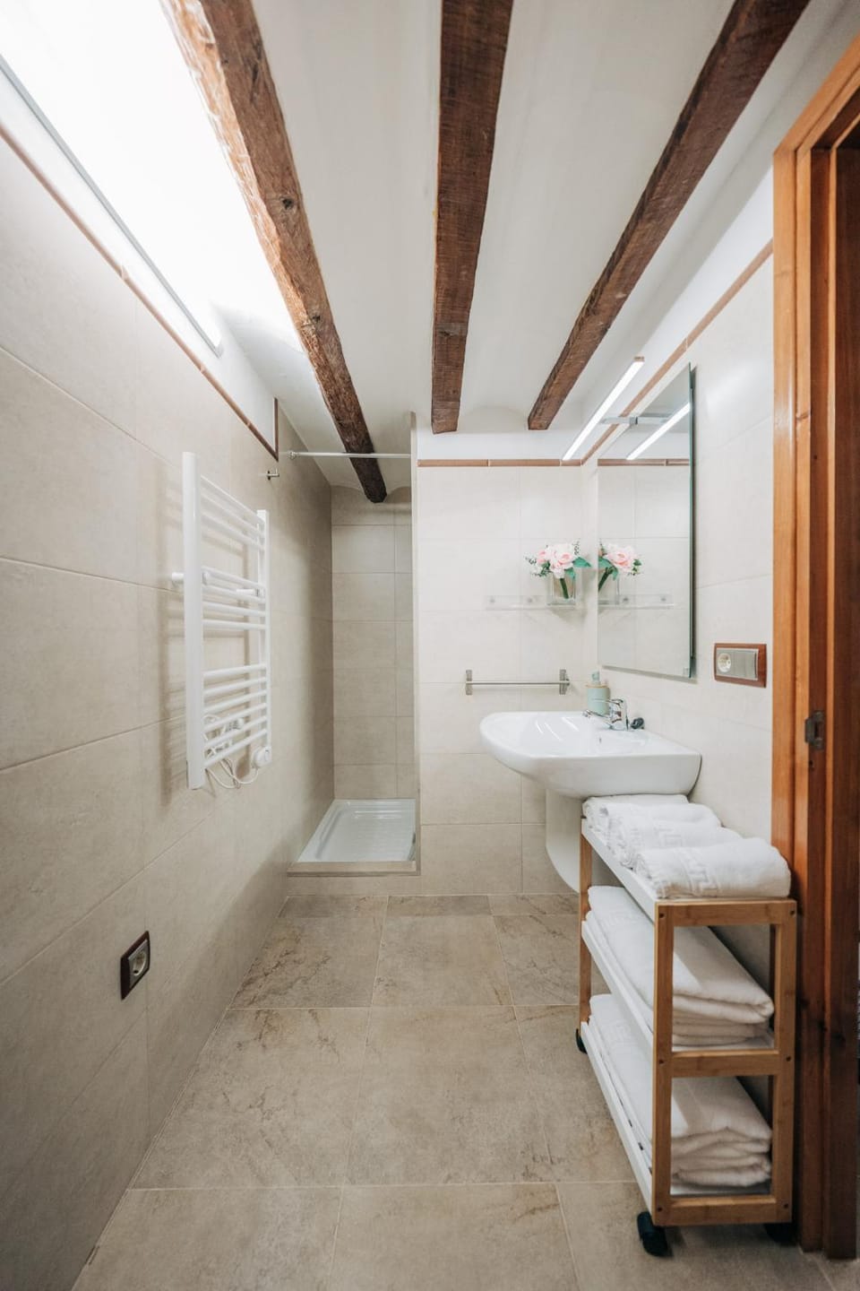 Shower, Toilet, towels