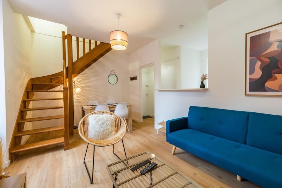 Charmant Duplex avec jacuzzi Guingamp centre Apartment in Brittany
