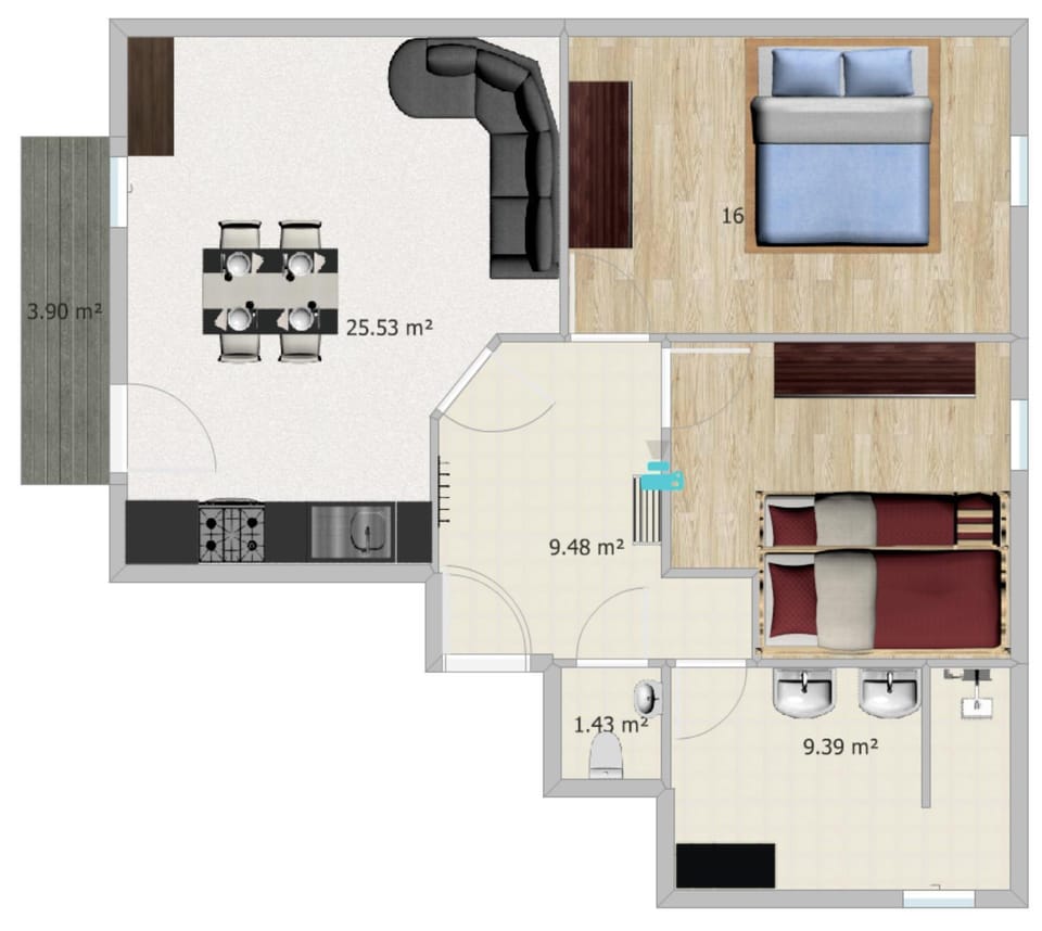 Ferienwohnung Steintal Apartment in Styria