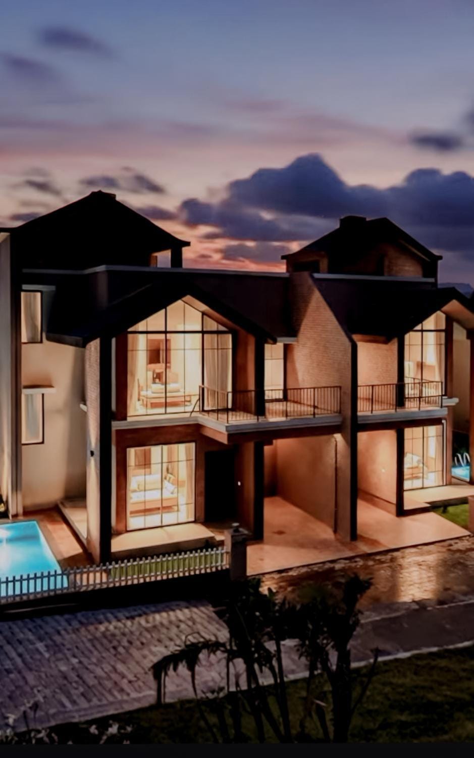 Property building, Night