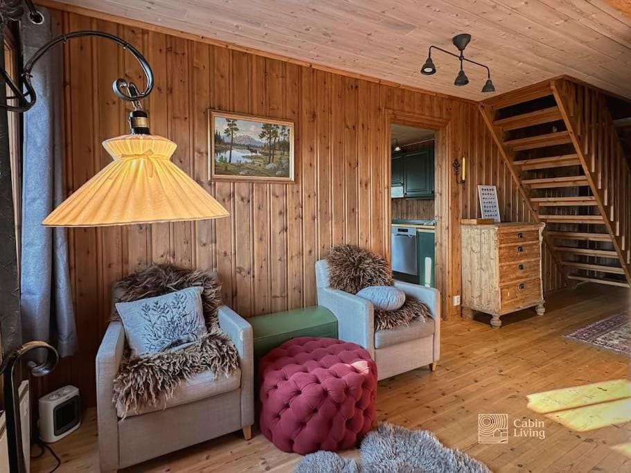 Original Olympic cabin ski in out Hafjell Cabin in Innlandet