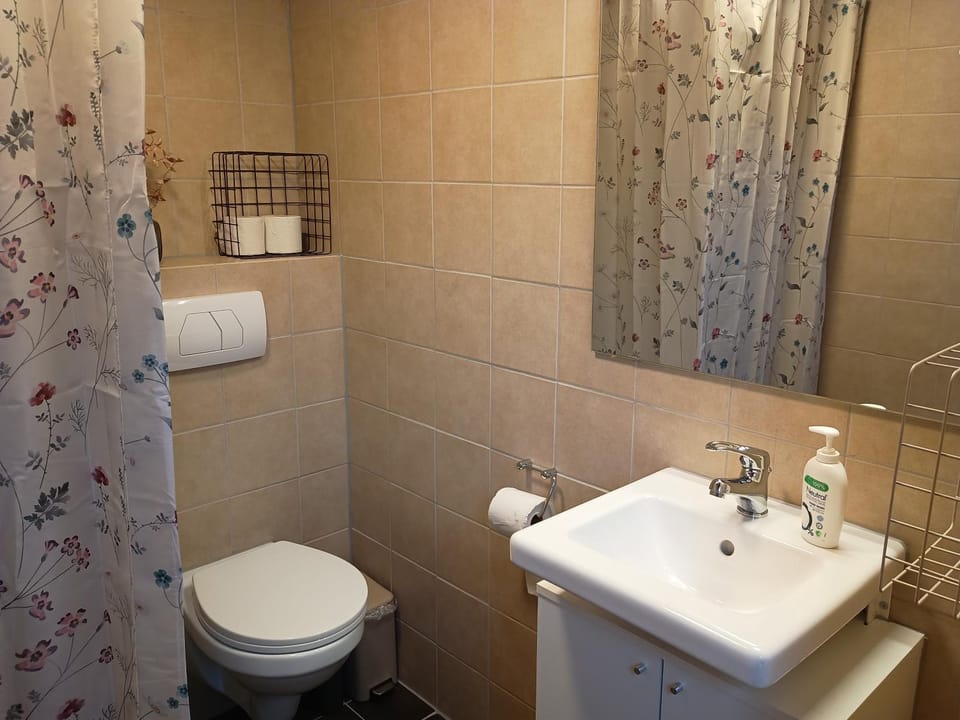 Toilet, Bathroom, towels