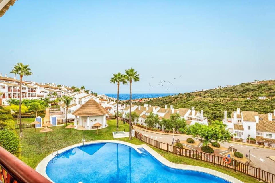 Pool view, Sea view, Swimming pool