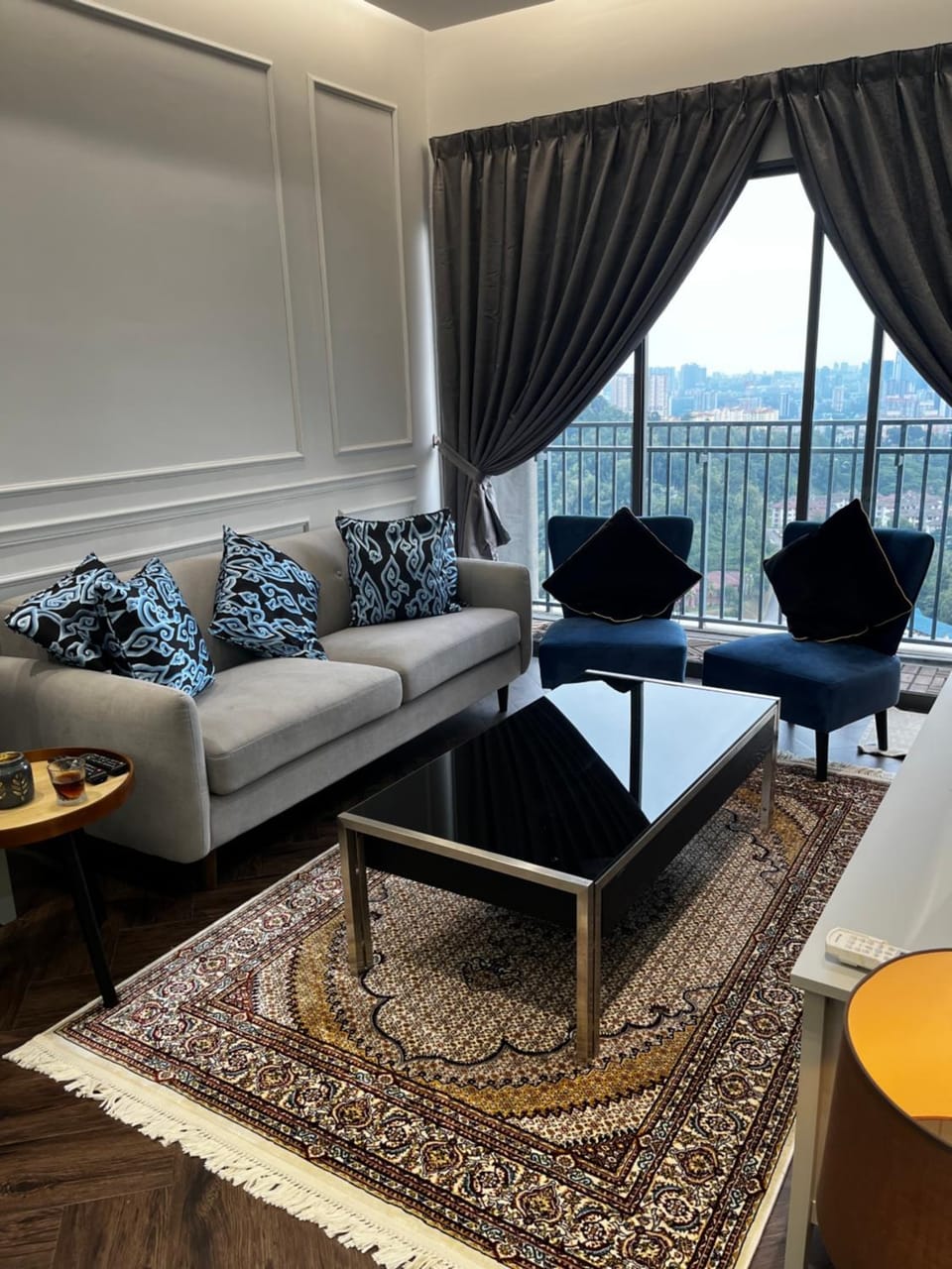 View (from property/room), Balcony/Terrace, Living room