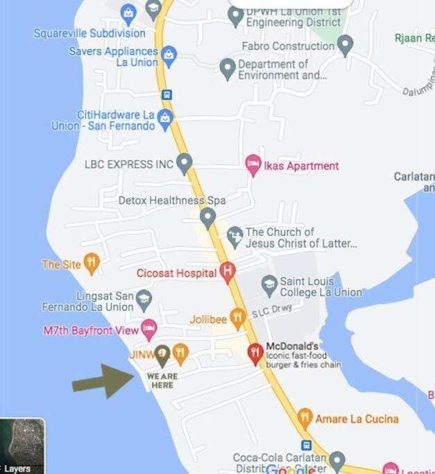 1BR Tropical Penthouse for 4 guests, near beach Apartment in La Union