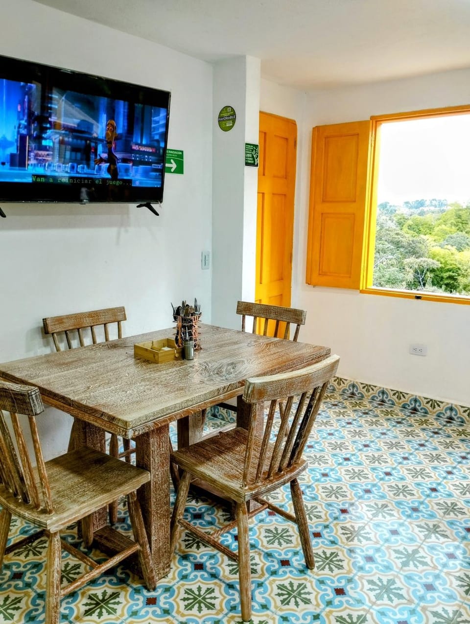 Dining area