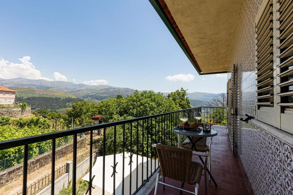 Natural landscape, Balcony/Terrace, Mountain view
