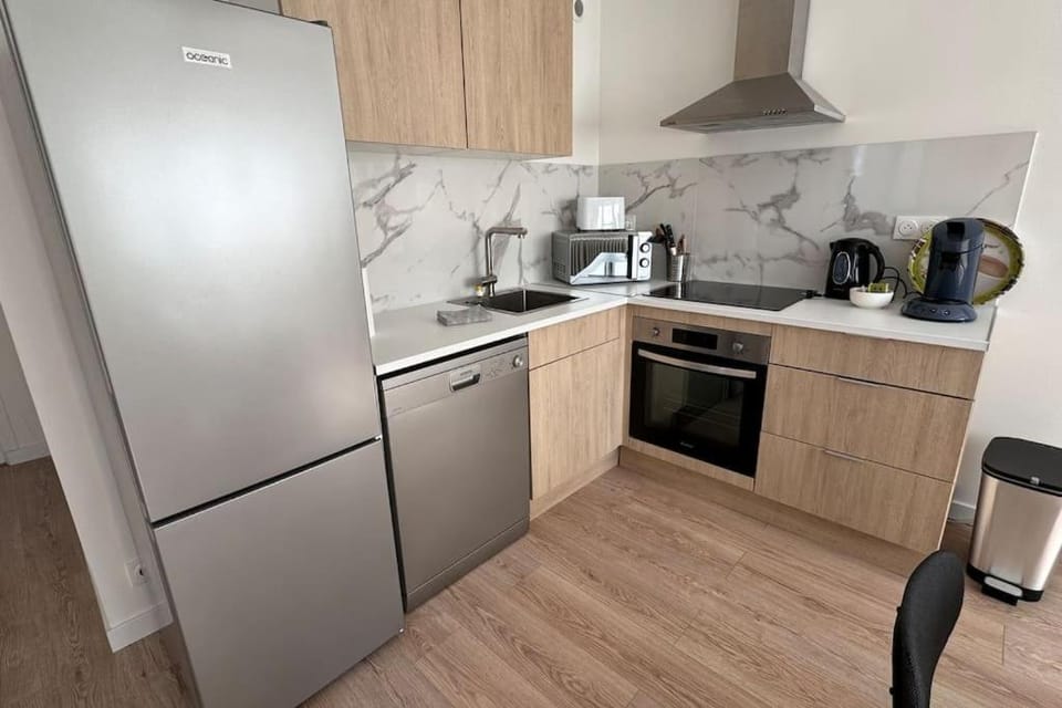 Appart cozy dans le centre-ville, 6 pers Apartment in Île-de-France
