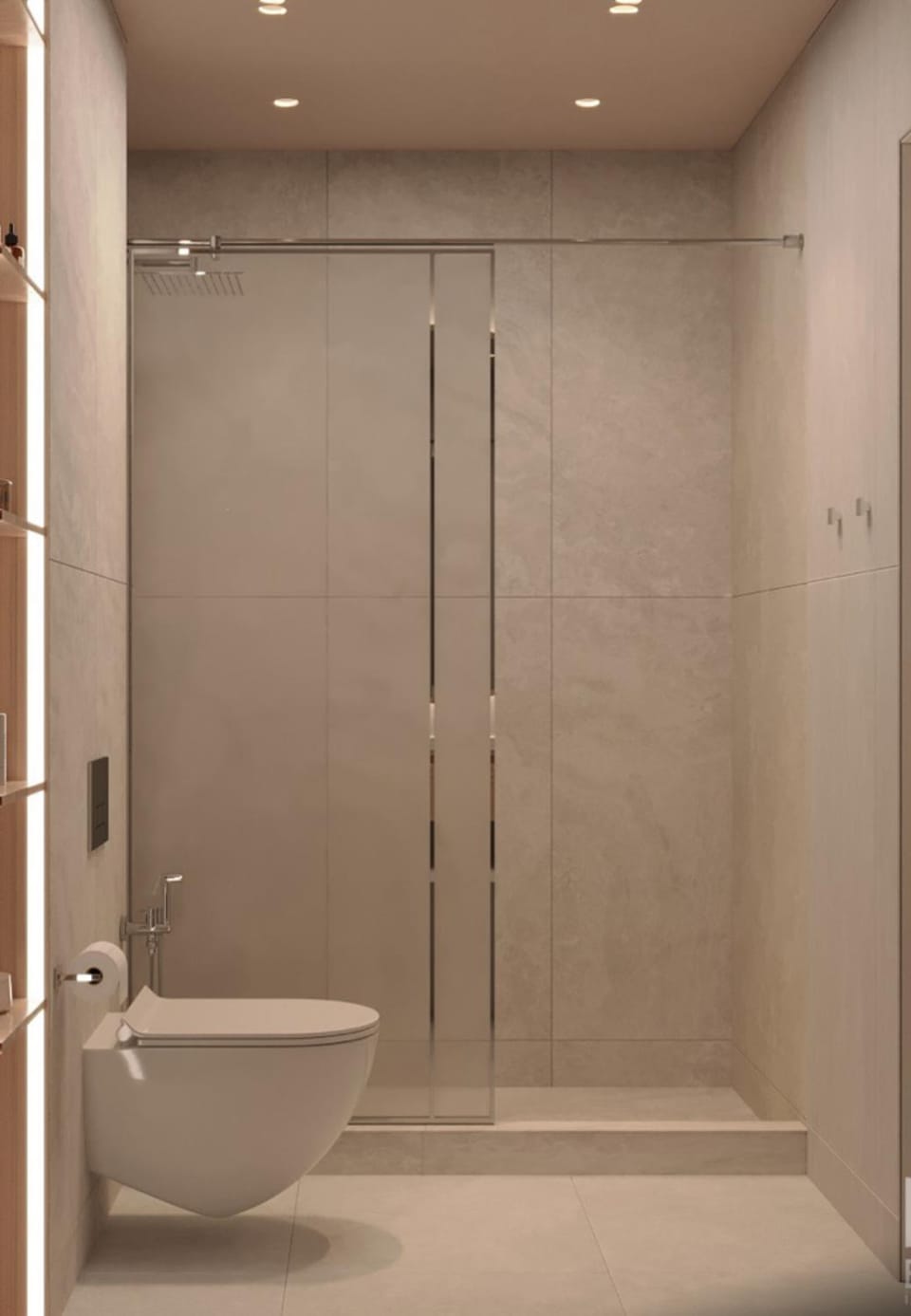 Shower, Toilet, Bathroom