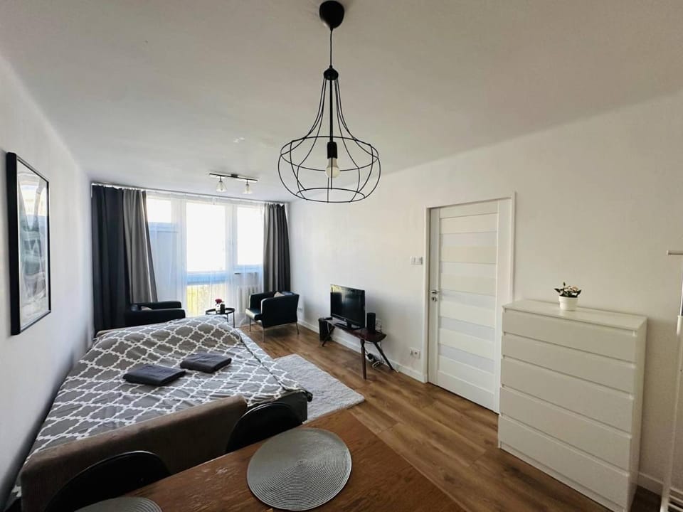Bed, TV and multimedia, Photo of the whole room