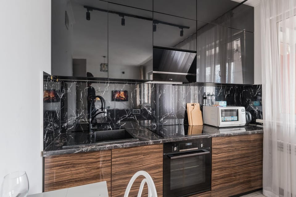 Уютная квартира с видом на горы Apartment in Almaty