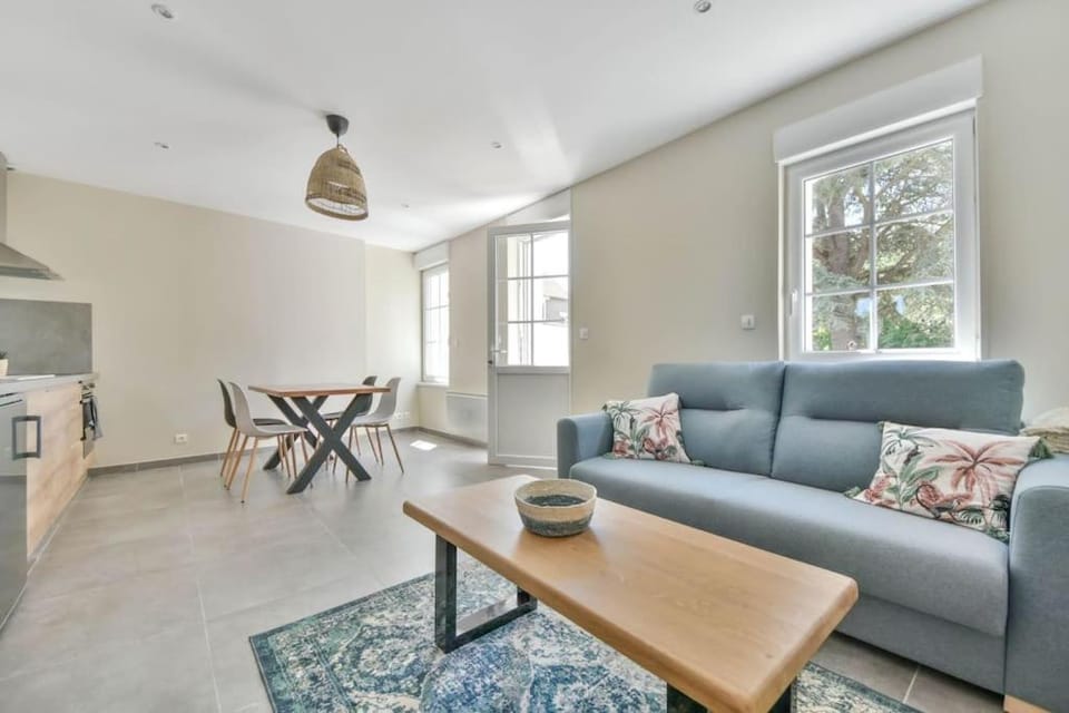 Appartement 4 personnes entrée le Touquet avec terrasse et jardin Apartment in Hauts-de-France