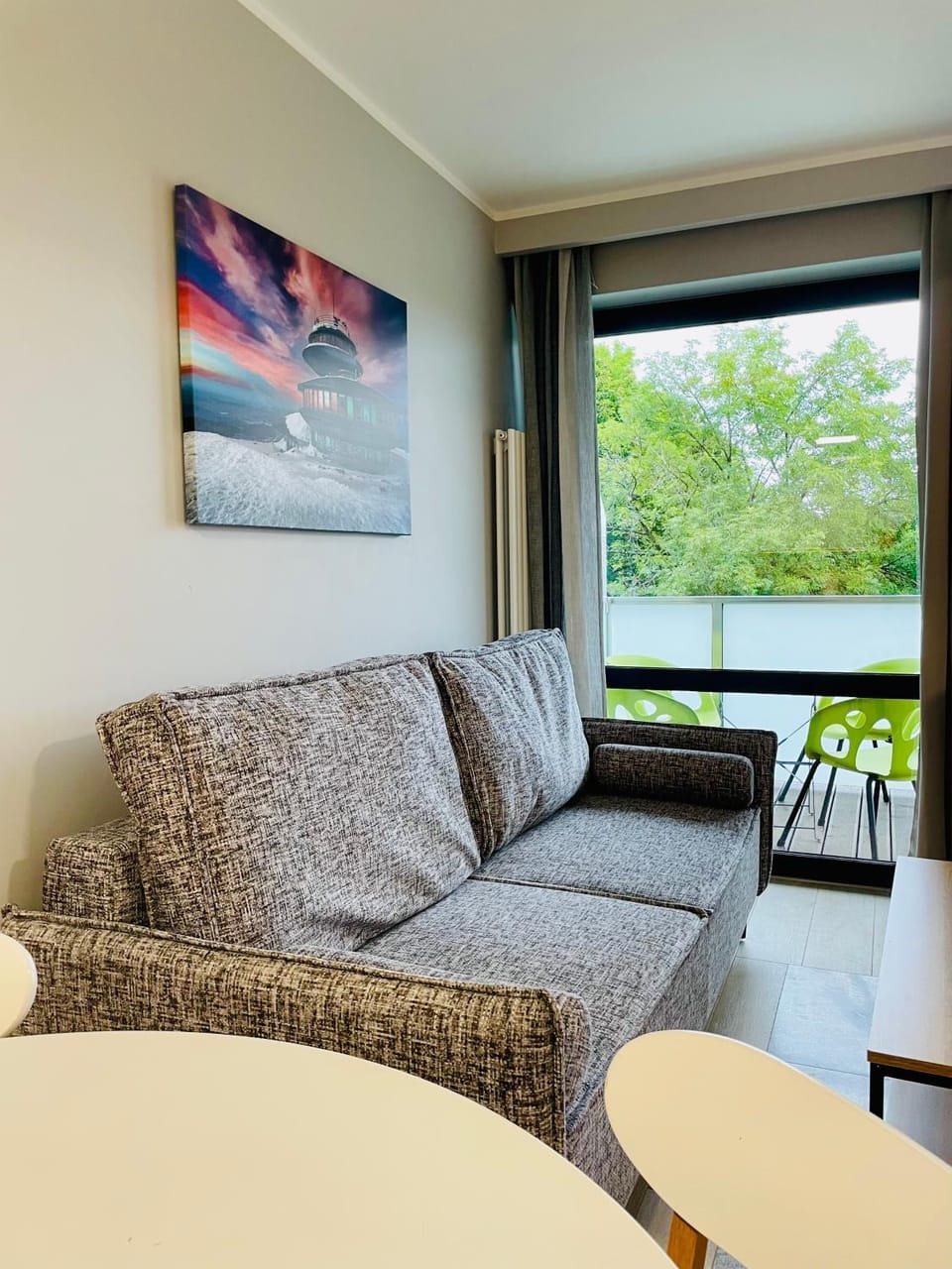 View (from property/room), Balcony/Terrace, Living room, Seating area