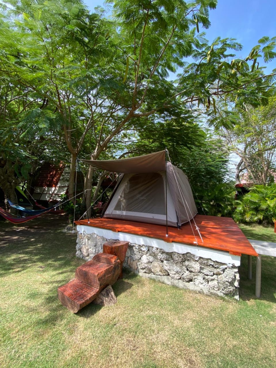 Property building, Garden