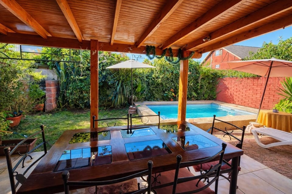 Patio, Garden view, Pool view