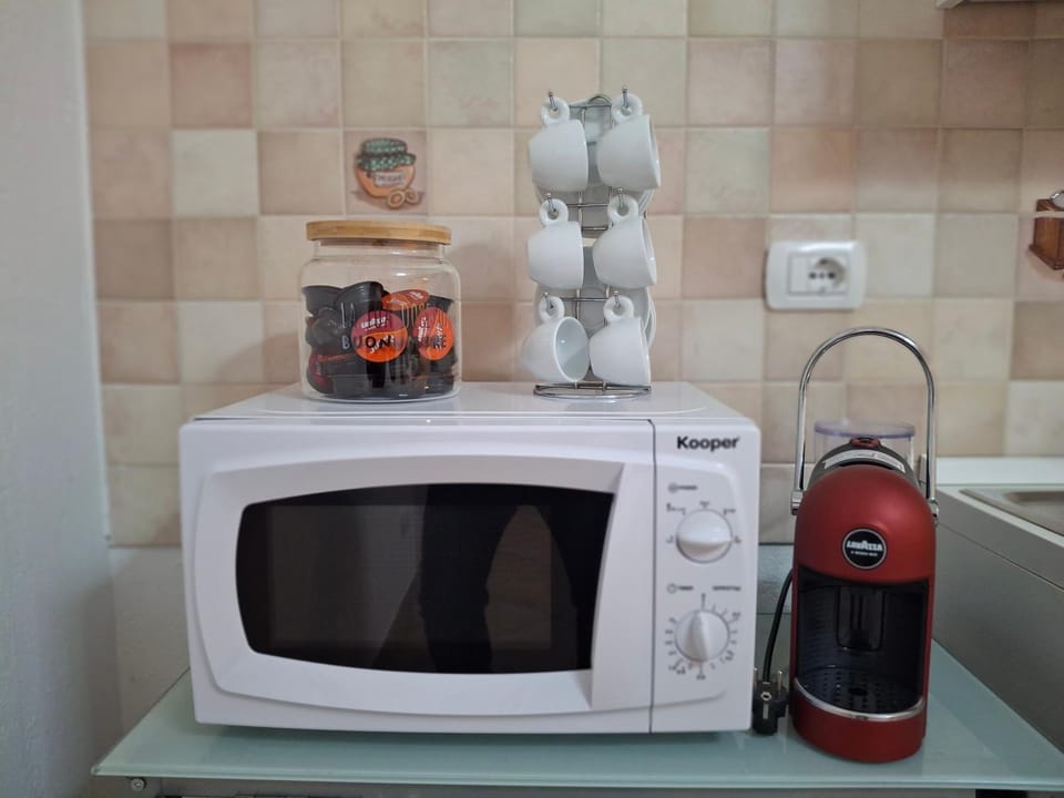Coffee/tea facilities, Kitchen or kitchenette, stove, toaster
