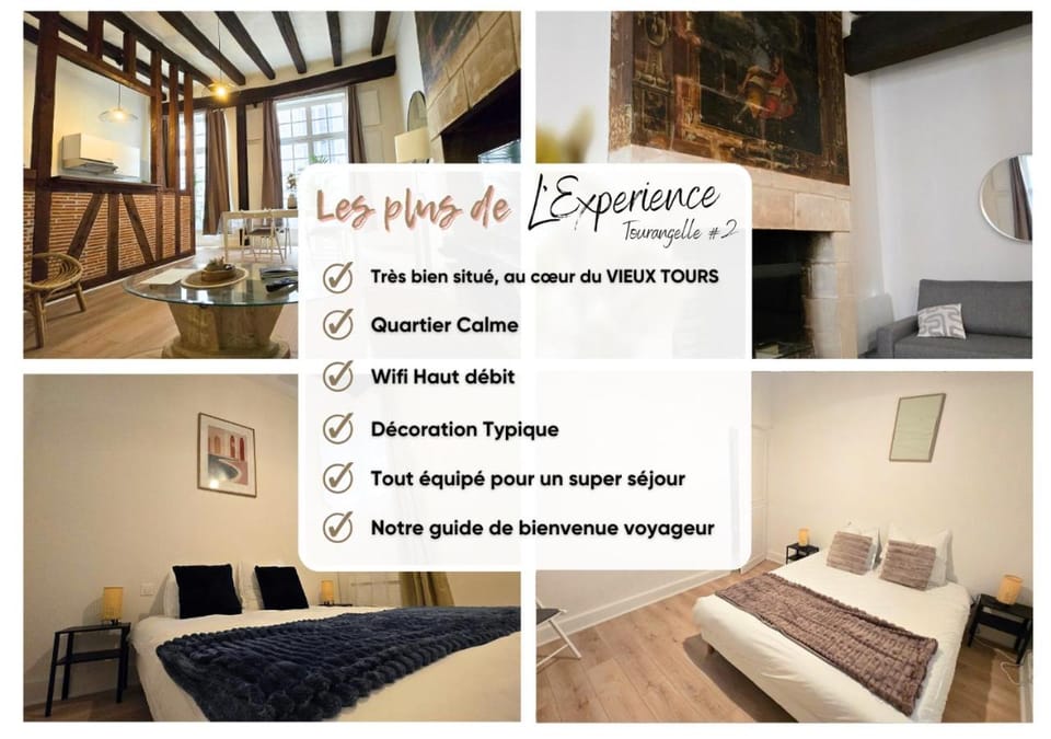 L'Expérience Tourangelle #2 Apartment in Tours