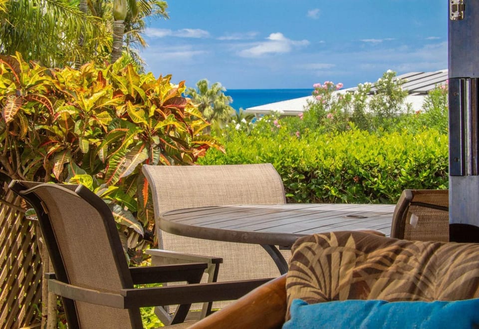 Patio, Garden, Balcony/Terrace, Seating area, Sea view
