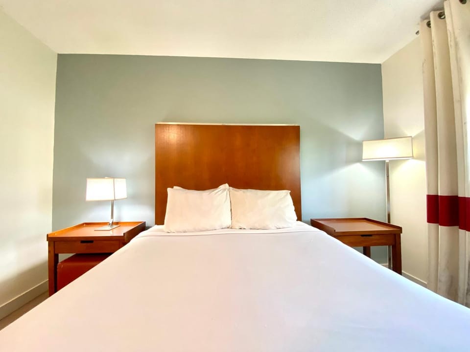 Bed, TV and multimedia, View (from property/room), Bedroom