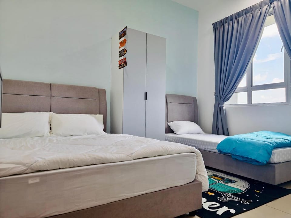 Bed, Bedroom, wardrobe