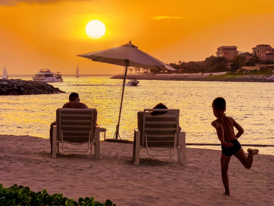Beach, Beach, Sea view, Sea view, Sunset, sunbed, sunbed